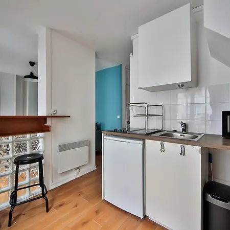 Studio Calme 2P/Paris17/Batignolles/Clichy/St Ouen Apartment *